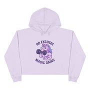 Süßer Cropped Hoodie Gym