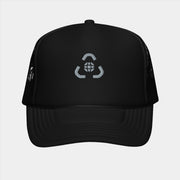Black Mega Corp Trucker Cap