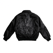 Bomberjacke Cyberpunk Tiger Drache