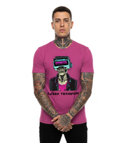 Camisa Cyberpunk Calavera