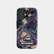 Funda distintiva para iPhone 16 con diseño de calle