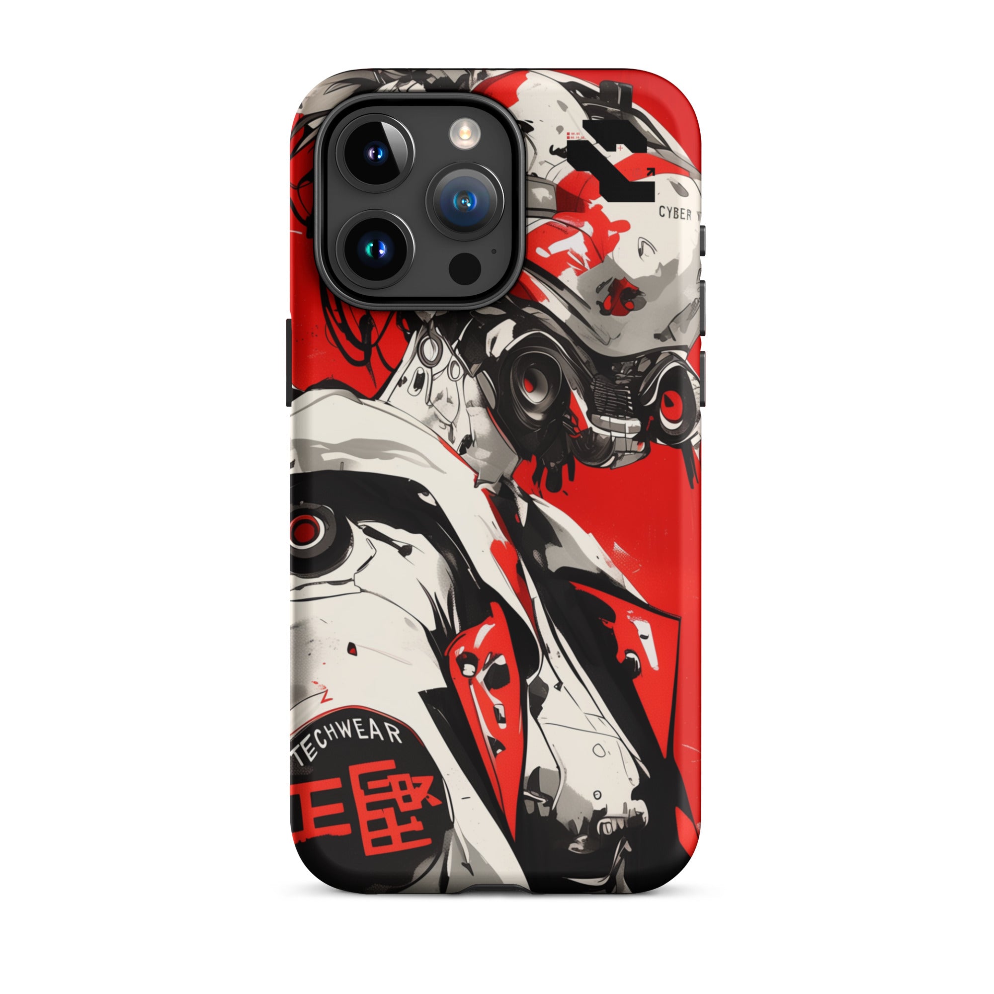 Edgy Cool iPhone 15 Pro Max Case | CYBER TECHWEAR Edgy Cool iPhone 15 Pro Max Case | CYBER TECHWEAR