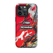 Luxuriöse Totenkopf iPhone 15 Pro Max Hülle