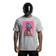T-shirt Cyberpunk gris