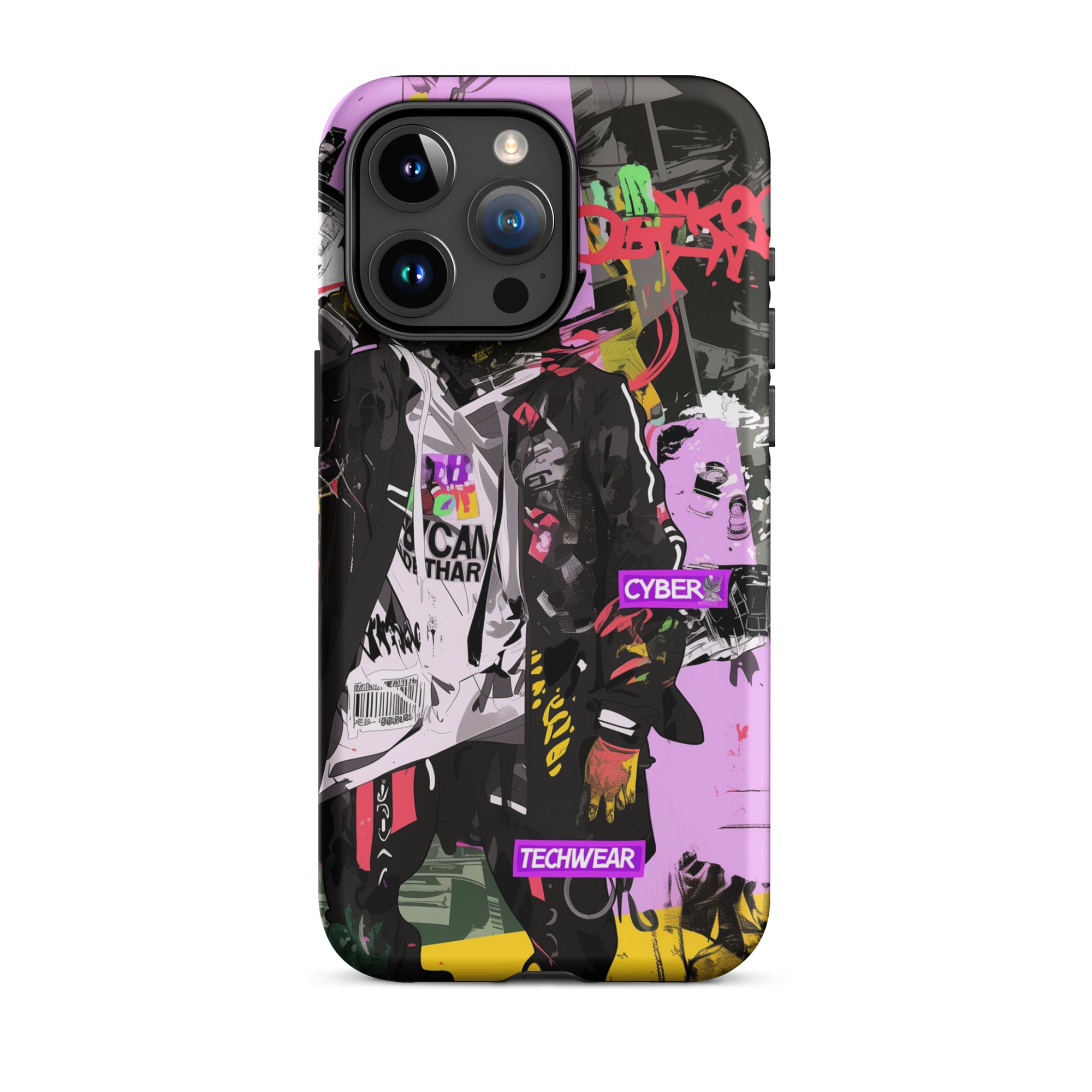 Polished iPhone 15 Pro Max Cool Case | CYBER TECHWEAR Polished iPhone 15 Pro Max Cool Case | CYBER TECHWEAR