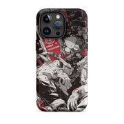 Retro iPhone 15 Pro Max Schwarze Hülle
