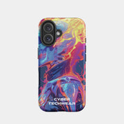 Coques rétro pour iPhone 16 bleues