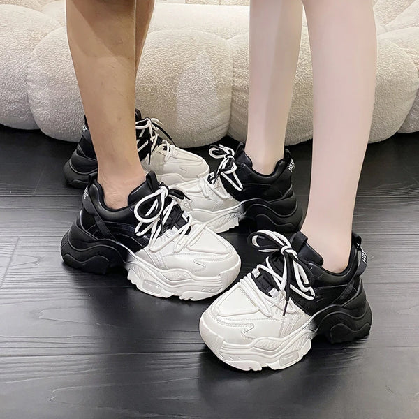 Platform Shoes White Sneakers