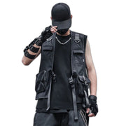 Adjustable Webbings Cargo Vest