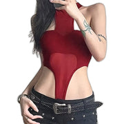 Aesthetic Chic Cut Out Bodysuit