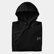 Schwarzer Klassischer Street-Hoodie
