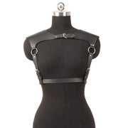 Punk PU-Leder Brustharness