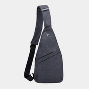 Schwarze Sling Crossbody Bag