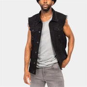 Schwarze Utility Vest