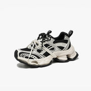 Baskets Chunky Noir et Blanc