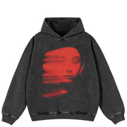 Black Y2K Hoodies Men