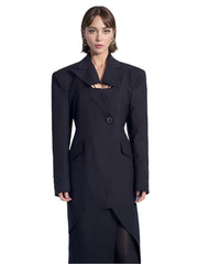 Blazer Cut Out Jacket Women Spring
