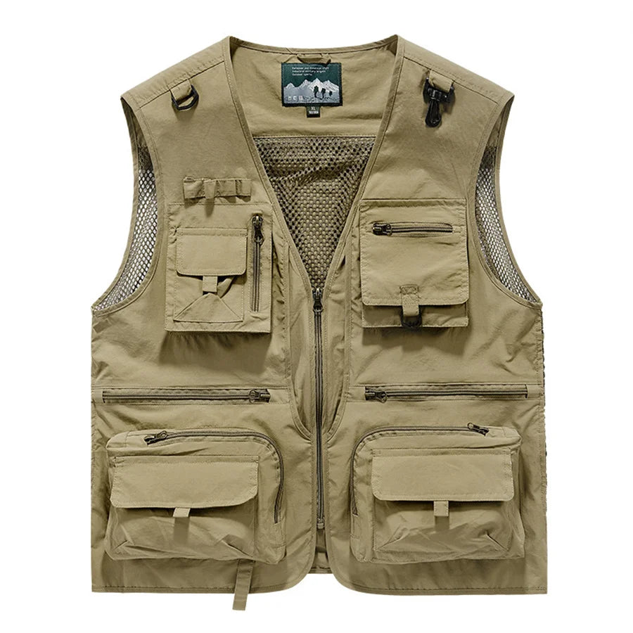 Breathable Mesh Utility Vest | CYBER TECHWEAR® Breathable Mesh Utility Vest | CYBER TECHWEAR®
