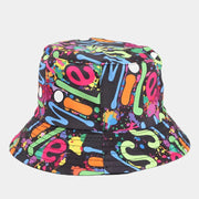 Bucket Hat Graffiti-Farben