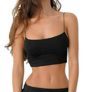 Bustier Sleeveless Crop Top