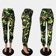 Camo Cargohose Armeegrün