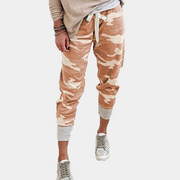 Camo Print Cargohose für Damen