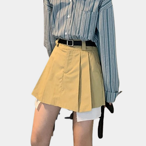 Cargo Skirt With Belt
