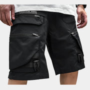 Cargo-Shorts mit Reißverschlüssen im Punk-Stil
