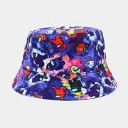 Bucket Hat mit Cartoon-Print