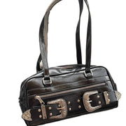 Carved Belt Buckle Y2k Purse