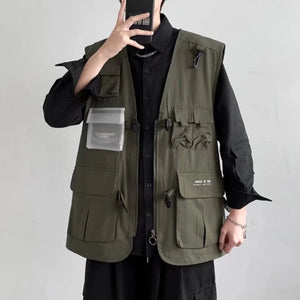 Casual Design Cargo Vest