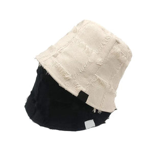 Cotton Solid Bucket Hat