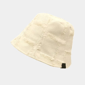 Cotton Solid Bucket Hat
