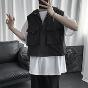 Cropped Cargo-Weste
