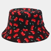 Joli chapeau à motif de cerises
