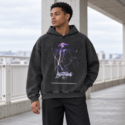 Salamaprintti Y2K-hoodie