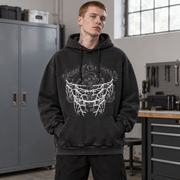 Oversized pánská mikina Y2K