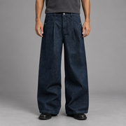 Jean Y2K Style Bleu