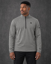 adidas pullover med kvart lynlås i grå