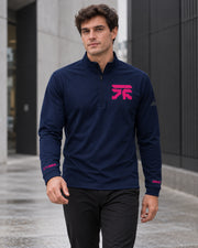 Cyberpunk adidas pullover med kvart lynlås