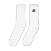 Chaussettes longues cyber blanches