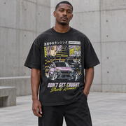 T-shirt Y2K z nadrukiem