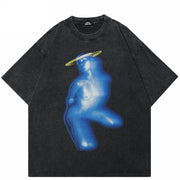T-shirts graphiques Cyber Y2K