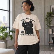 Tricou Grafic Y2K cu Pisica Hydra