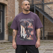 Anime Girl Killer graphic Y2K T-shirts