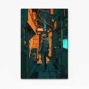 Cyberpunk Art Alley Explorer