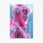 Cyberpunk Art Neon Explorer