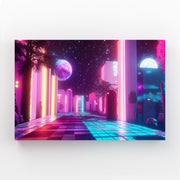 Arte Cyberpunk Al Atardecer