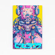 Arte Cyberpunk Al Atardecer