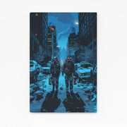 Arte Cyberpunk Al Atardecer